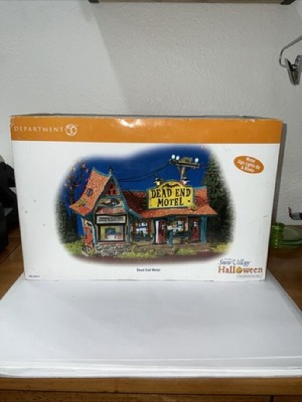 Department 56 Halloween Dead End Motel Mint In Box